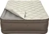 A close-up view of an air mattress with a quilted cover. Produktbild-Vorschau