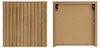 Badezimmer Hängeschrank 30x30 cm, Eiche mit gerillter Produktbild-Vorschau 5