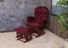 Relaxfauteuil HWC-C76, schommelstoel met voetbankje, Productafbeelding-voorbeeld 9