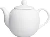 Dzbanek do kawy i herbaty porcelanowy biały 1,1 l Podgląd zdjęcia produktu 1
