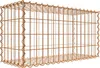 Rostige Gabione 80 cm x 40 cm x 30 cm (L x H x T), Produktbild-Vorschau 1