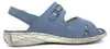 Waldläufer Gerda Largeur H Sandale Bleu Voir les images du produit 54