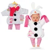 BABY born Schneemann-Kostüm mit Leggins und Schal für 43cm Produktbild-Vorschau 1