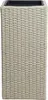 Polyrattan Blumenkübel Pflanzkübel 60 cm Rattan Blumentopf Produktbild-Vorschau 5