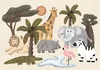Selbstklebende Folie Fototapete - Children's Africa - Produktbild-Vorschau 5
