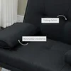 Rozkládací pohovka HOMCOM, třímístná rozkládací pohovka se Náhled obrázku produktu 6