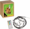 Idena LED-Kugel-Lichterkette braune Zweige Fernbedienung Produktbild-Vorschau 4