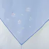 Scheibengardine HxB 90x60 cm Blau »GERA« Zweilagig Voile Produktbild-Vorschau 5