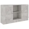 vidaXL Sideboard Betongrau 120x30,5x70 cm Holzwerkstoff Produktbild-Vorschau 2