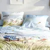 Irisette Wave Mako-Satin Bettwäsche 135x200 Strand Meer Produktbild-Vorschau 9