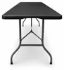 Aga Garten Klapptisch 240x74x74 cm Schwarz Produktbild-Vorschau 3