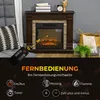 HOMCOM Elektrokamin 1800W elektrischer Kamin mit Heizung Produktbild-Vorschau 6