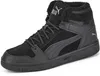 A black Puma high-top sneaker with fur lining. Produktbild-Vorschau