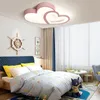 55cm Dimmbare Moderne LED Deckenleuchte Herzförmig mit  Produktbild-Vorschau 1