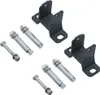 A set of mounting brackets and bolts on a white background. Voir les images du produit