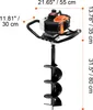 VEVOR aardeboor met benzinemotor, 52 CC, 1450 W, Productafbeelding-voorbeeld 8