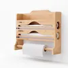 Portarotoli da parete Relaxdays 3 in 1, per rotoli da Anteprima dell’immagine prodotto 7