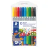 STAEDTLER penne a punta in fibra D.tip NC astuccio 10 pezzi Anteprima dell’immagine prodotto 1