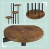 Portavasi Relaxdays, 5 ripiani rotondi, A x L x P: 118,5 x Anteprima dell’immagine prodotto 5