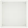vidaXL Pot de jardin blanc, 30 x 30 x 50 cm, en acier Voir les images du produit 4