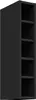 Hängeschrank Regal 15 cm Schwarz matt Küchenzeile Küche Produktbild-Vorschau 1