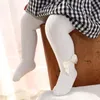 Collant neri a coste per bambini con fiocchi 6-12 mesi Anteprima dell’immagine prodotto 9