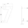 Hausnummer 7 XXL500x2mm Edelstahl mattschwarz Produktbild-Vorschau 2
