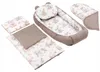 Jukki Ensemble Nid Bébé 5 Pièces Coton XXL Happy Jungle Voir les images du produit 2
