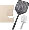 PizzaLover Premium Pizzastein - Set - harteloxiertem, Produktbild-Vorschau 9