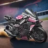 Jeu de construction Klemmbausteine, modèle de moto chopper, Voir les images du produit 3