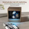 Olvy horlogewinder voor 3 horloges, met LED-verlichting, Productafbeelding-voorbeeld 3