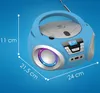 Odtwarzacz CD Cyberlux z oświetleniem LED | Przenośne radio Podgląd zdjęcia produktu 18