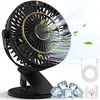 COZII Mini Ventilator, USB Ventilator Leise Clip Ventilator Produktbild-Vorschau 1
