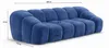 Kaiser Möbel Sofa 3-Sitzer modular, Veloursstoff Bluvel, Produktbild-Vorschau 5