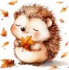 20 Servietten Lovely Autumn Animals - Verspielte Produktbild-Vorschau 1