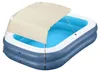 Piscine gonflable familiale avec abri 254 x 174 x 140 cm Voir les images du produit 5