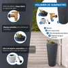 4rain VASO 2en1 DECOR depósito de agua de lluvia 220 L Vista previa de la imagen del producto 4