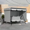 Outsunny Abdeckung Schutzhülle Abdeckplane Regenschutz Produktbild-Vorschau 7