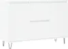 vidaXL Credenza bianca 101,5x35x70 cm Materiale a base di Anteprima dell’immagine prodotto 2