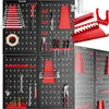 Perforovaný panel na nářadí Jonah s háčky a držáky - 4dílný Náhled obrázku produktu 8
