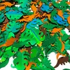 Oblique Unique Konfetti Monstera Blätter Dino Mix 180 Stk. Produktbild-Vorschau 3