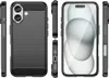 Silikónové puzdro Carbon pre Iphone 16 Plus - čierne Náhľad obrázku produktu 3