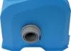 A close-up view of a blue plastic component with a threaded gray fitting. Produktbild-Vorschau