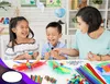 XXL Bastelset Kinder Kreativset – Riesen Bastelkoffer mit Produktbild-Vorschau 5
