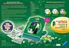 A marketing image showcasing the Ravensburger Malen nach Zahlen Atelier Dinosaurier art kit, with the main product in the center and various components and promotional text surrounding it. Produktbild-Vorschau