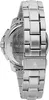 The back of a silver metal watch with a link bracelet. Anteprima dell’immagine prodotto