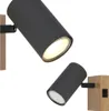 GLOBO 57911-1G ROBBY Strahler Metall holzoptik, 1x GU10 Produktbild-Vorschau 16