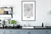 MuchoWow® Gerahmtes Poster Deutschland - Stadtplan - Essen Produktbild-Vorschau 4