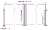vidaXL Seitenmarkise Ausziehbar Anthrazit 100x600 cm Produktbild-Vorschau 8