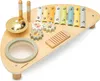 Centro musicale in legno per bambini - Giocattoli educativi Anteprima dell’immagine prodotto 2